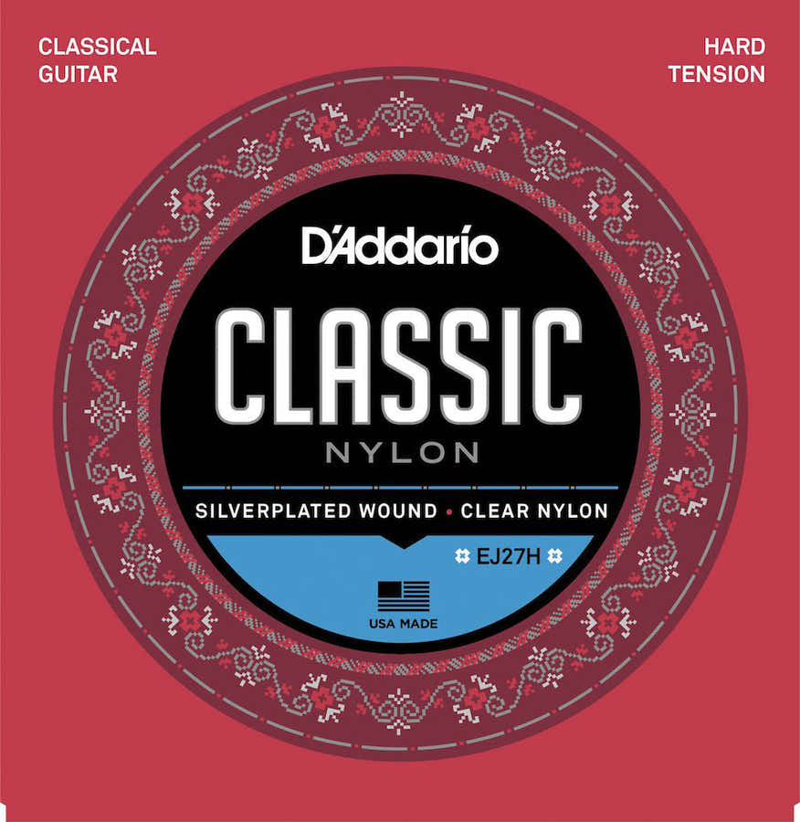 EJ27H STUDENT NYLON CLASSICAL GUITAR STRINGS HARD TENSION