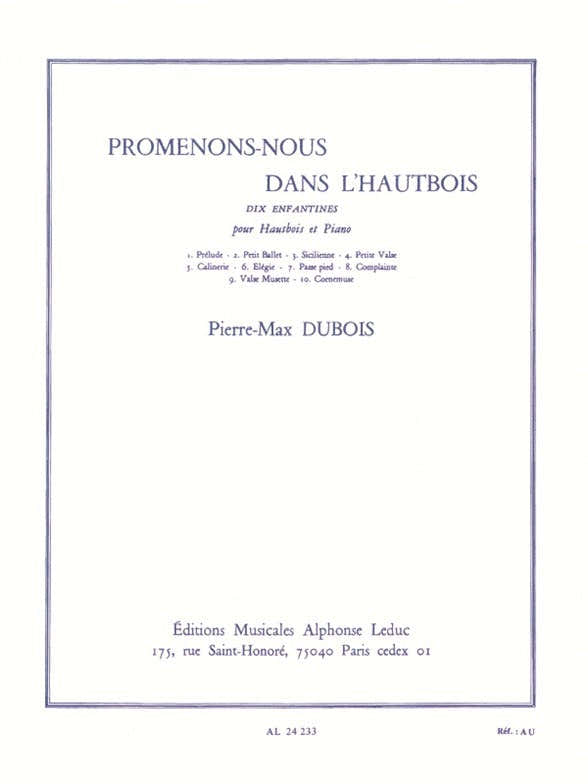 Promenons-nous Dans l'Hautbois