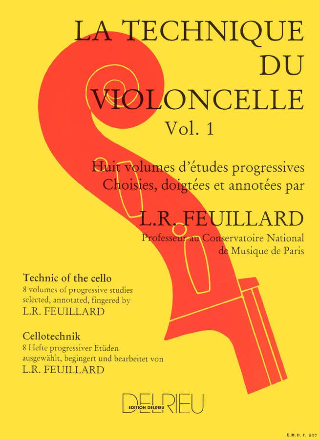 Feuillard Louis R. - Technique Du Violoncelle Vol.1