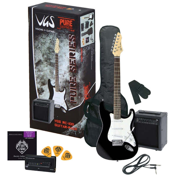 E-Guitar Rc-100 Guitar Pack Black