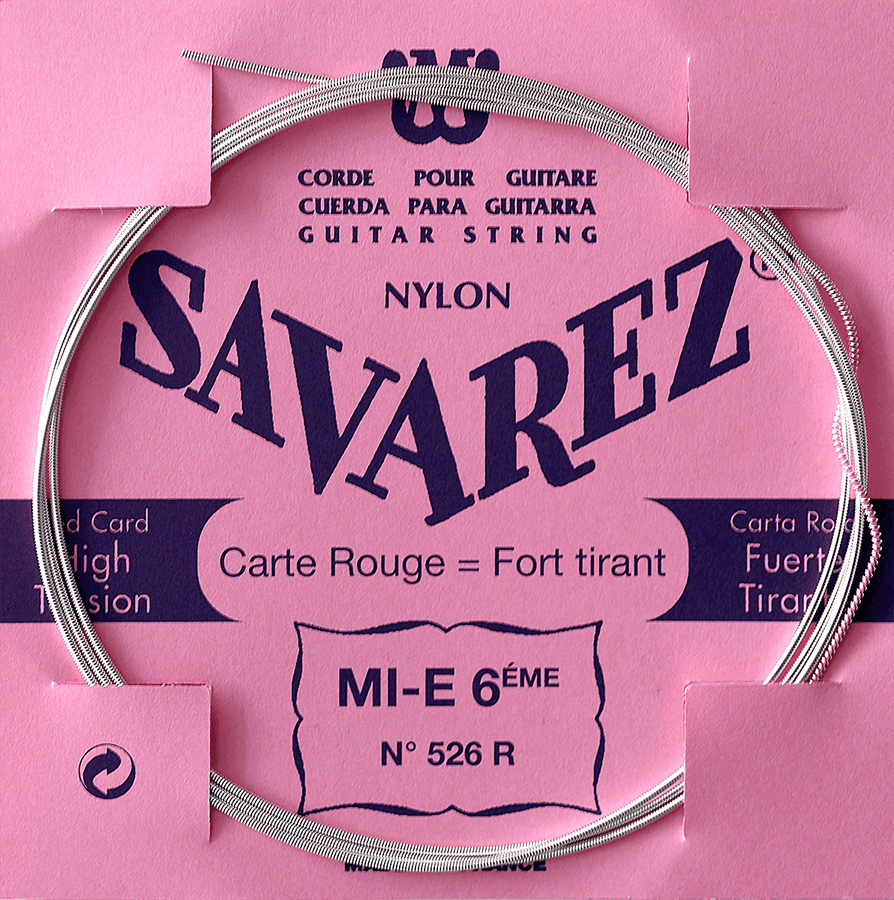526R MI-6 Carte Rouge Tensão Forte (Unidade)