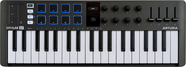 MiniLab 37 mk3 Preto