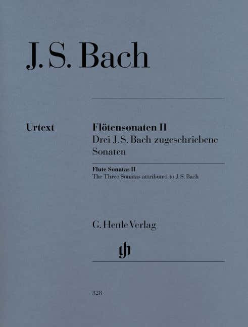J.S. - Flute Sonatas Volume Ii (3 Sonatas Ascribed To J. S. - With Violoncello P)