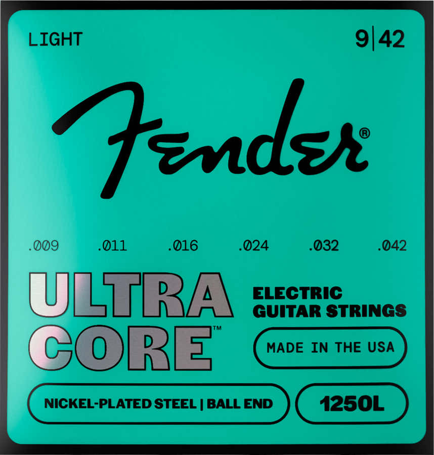 Ultracore Nickel Plated Steel, Ball End, 1250L 09-42, (6)