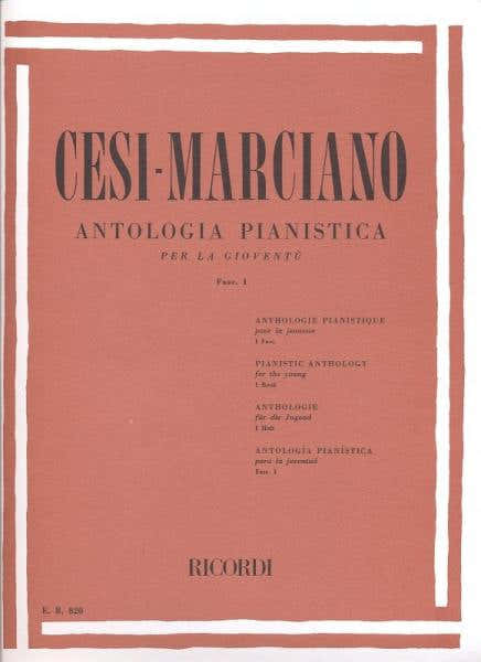 CESI - MARCIANO - ANTOLOGIA PIANISTICA PER LA GIOVENTU - PIANO