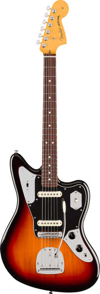 American Professional Classic Jaguar RW Sunburst de 3 cores