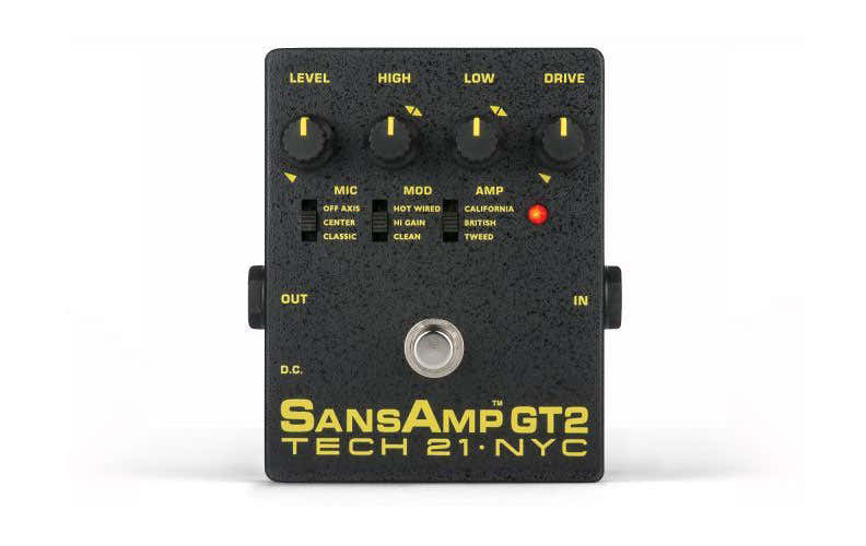 WITHOUT AMP GT2 PREAMP FOR GUITAR