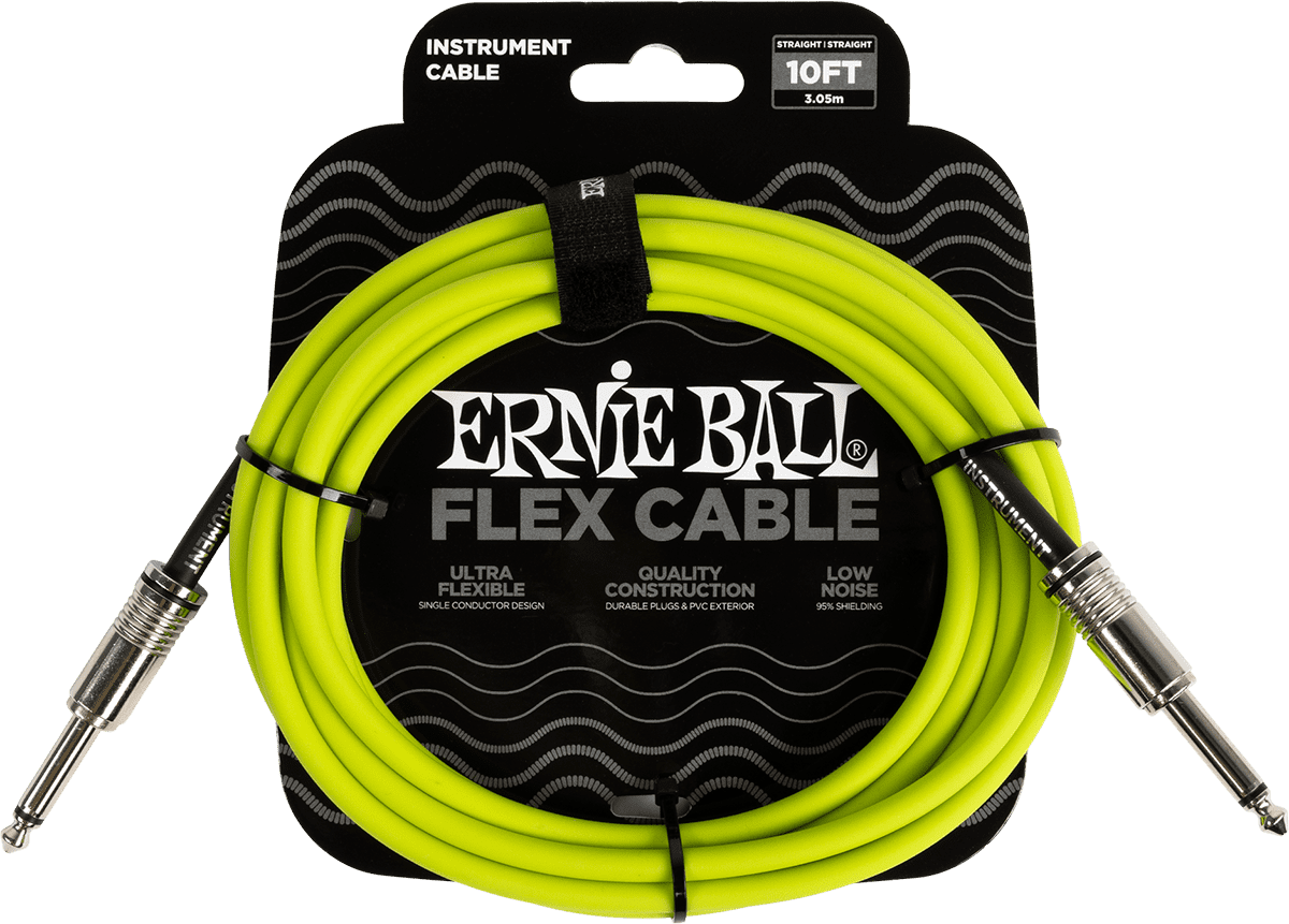 Cabos de Instrumento Flex Jack/jack 3M Verde