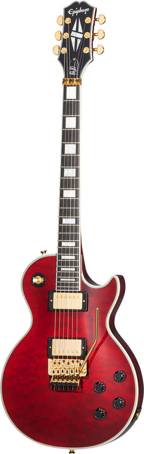 Alex Lifeson Les Paul Custom Axcess Ruby