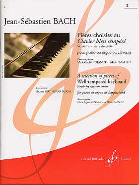 Bach J.S. - Pieces Choisies Du Clavier Bien Tempere Vol.2 - Piano