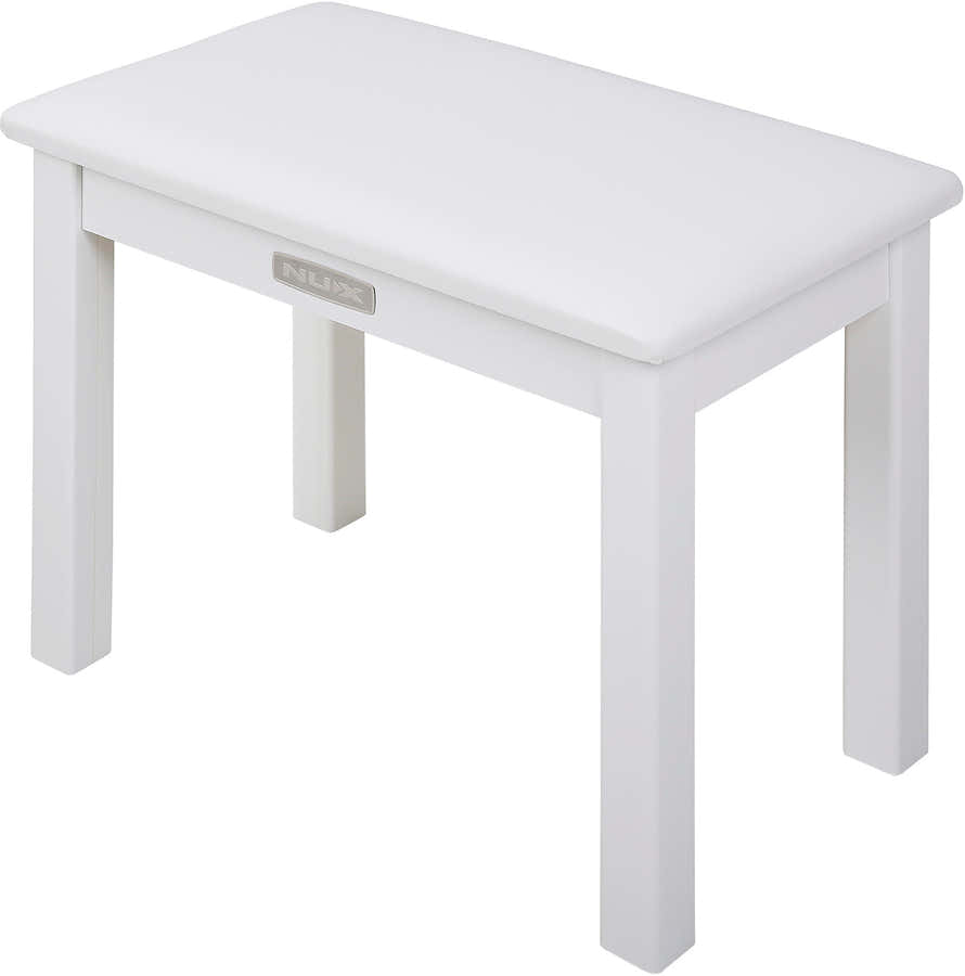 Banco para teclado WOODBENCH Branco