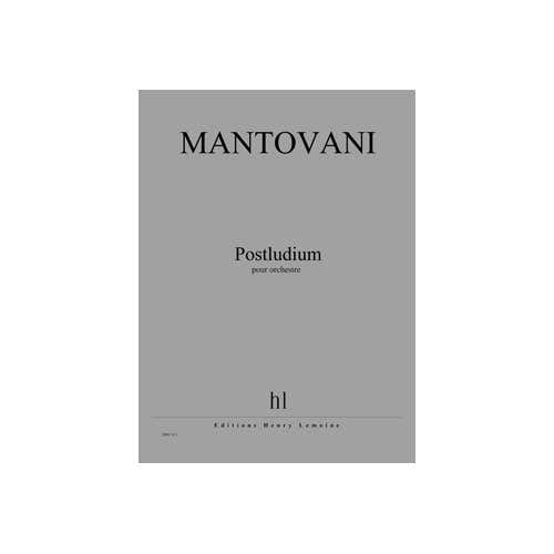Mantovani - Postludium - Orchestre