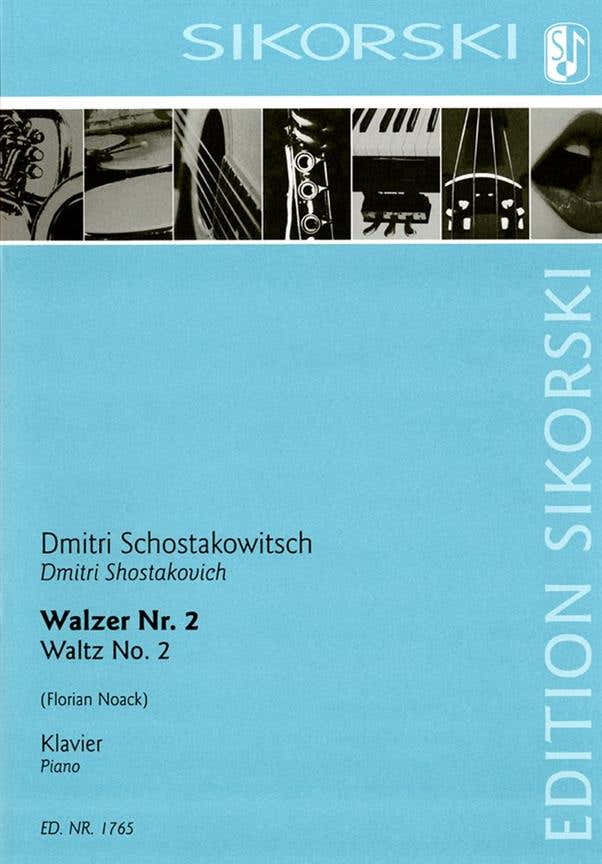 Schostakovitch Dimitri - Valse N°2 - PIANO (arr. Florian Noack)