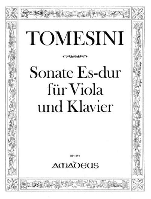 Tomesini G.P. - Sonata Flat Major - Alto & Piano