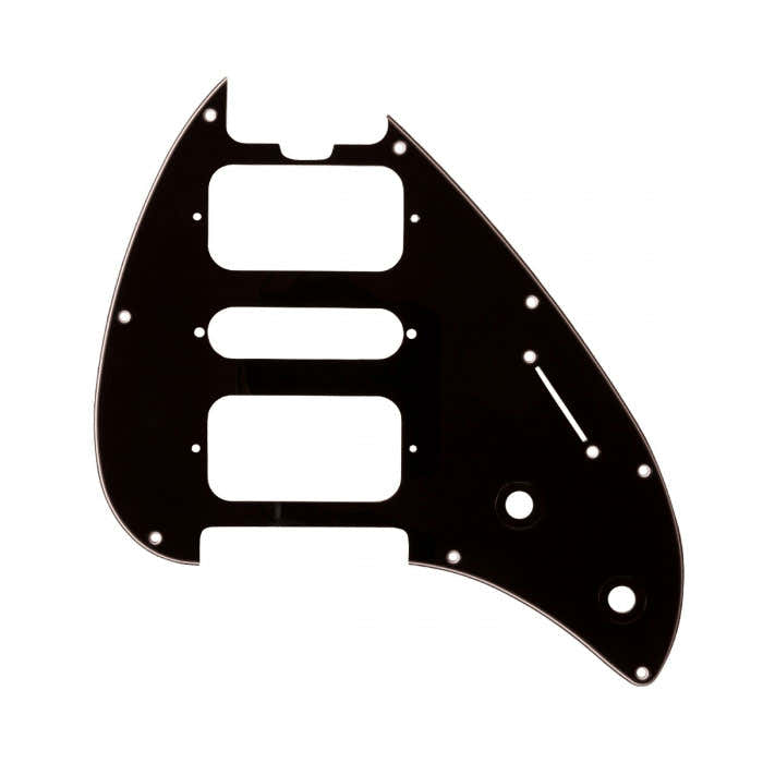 Music Man PICKGUARD Noir 3 Plis pour Silhouette HSH