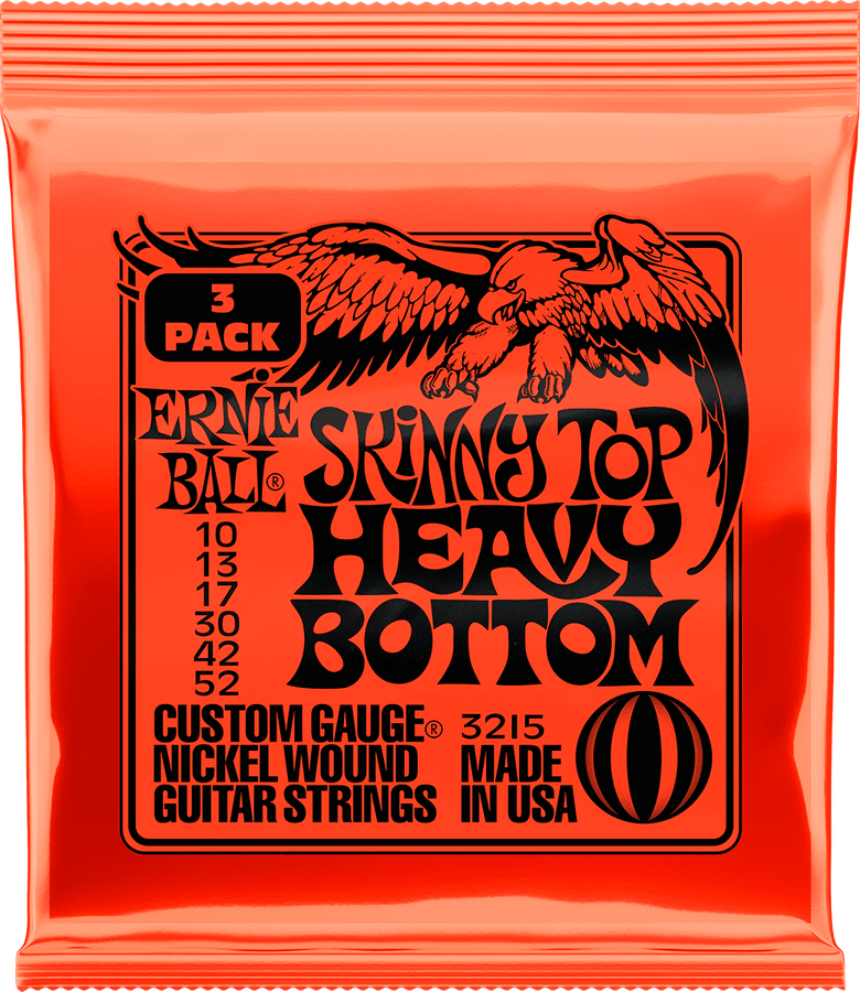 3215 Skinny Top Heavy Bottom 10-52 Embalagem de 3