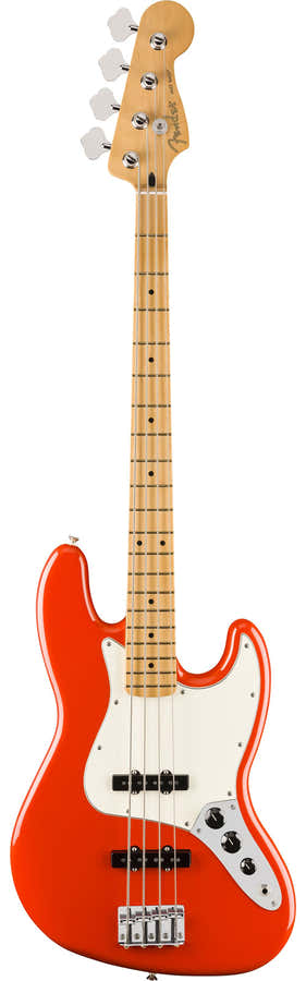 Jazz Bass Player II MN Vermelho Coral