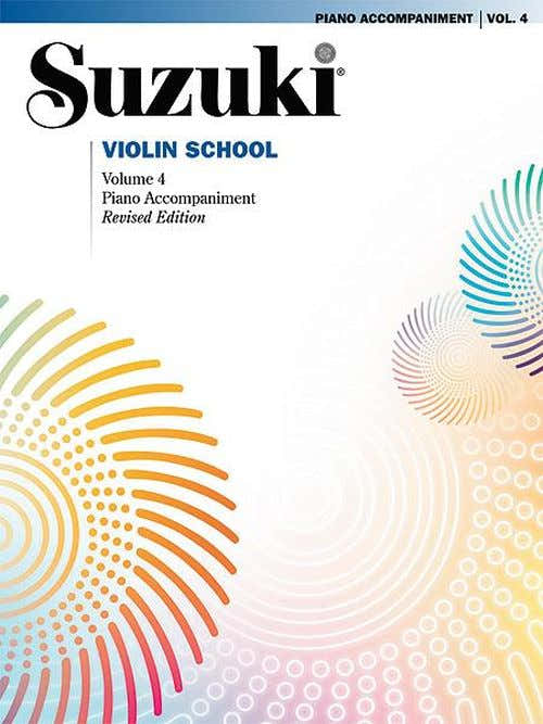 Suzuki - Violin School 4 - Piano Acc.