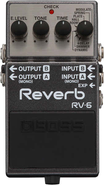 Boss RV-6 Reverberação
