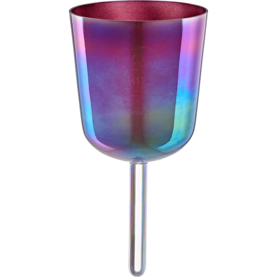 ESOLCSB417 - Taça sonora de cristal Essence Solfeggio 5.75" Re 417 Hz castanho acobreado