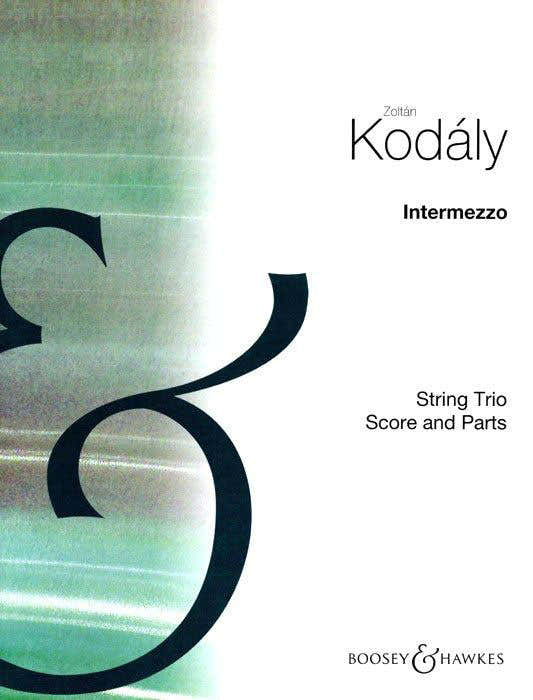 Kodály - Intermezzo Per Trio D'archi - String Trio