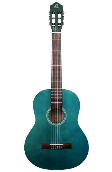 Ortega Guitarra Rst5Moc Abeto Azul Oceano