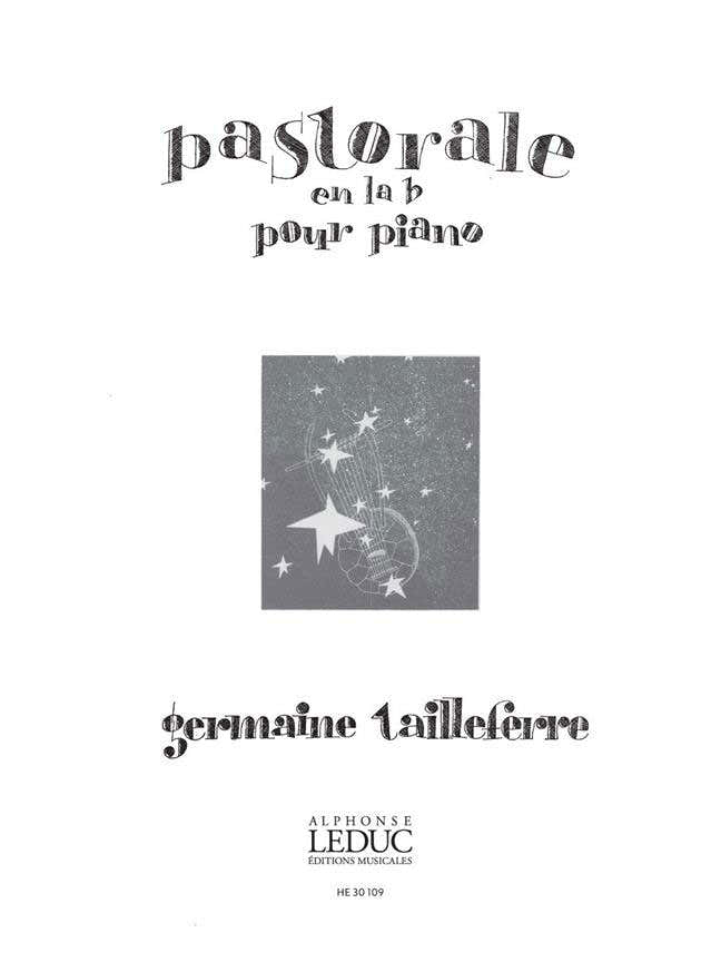 Tailleferre Germaine - Pastoral em Lá bemol para Piano