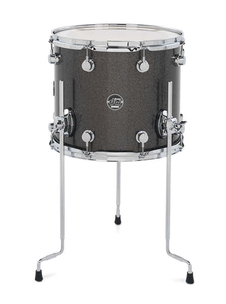 DW Drum Workshop TOM PERFORMANCE FINISH PLY / SATIN OIL PEWTER SPARKLE
