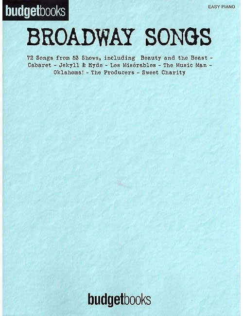 Broadway Songs (Easy Piano)