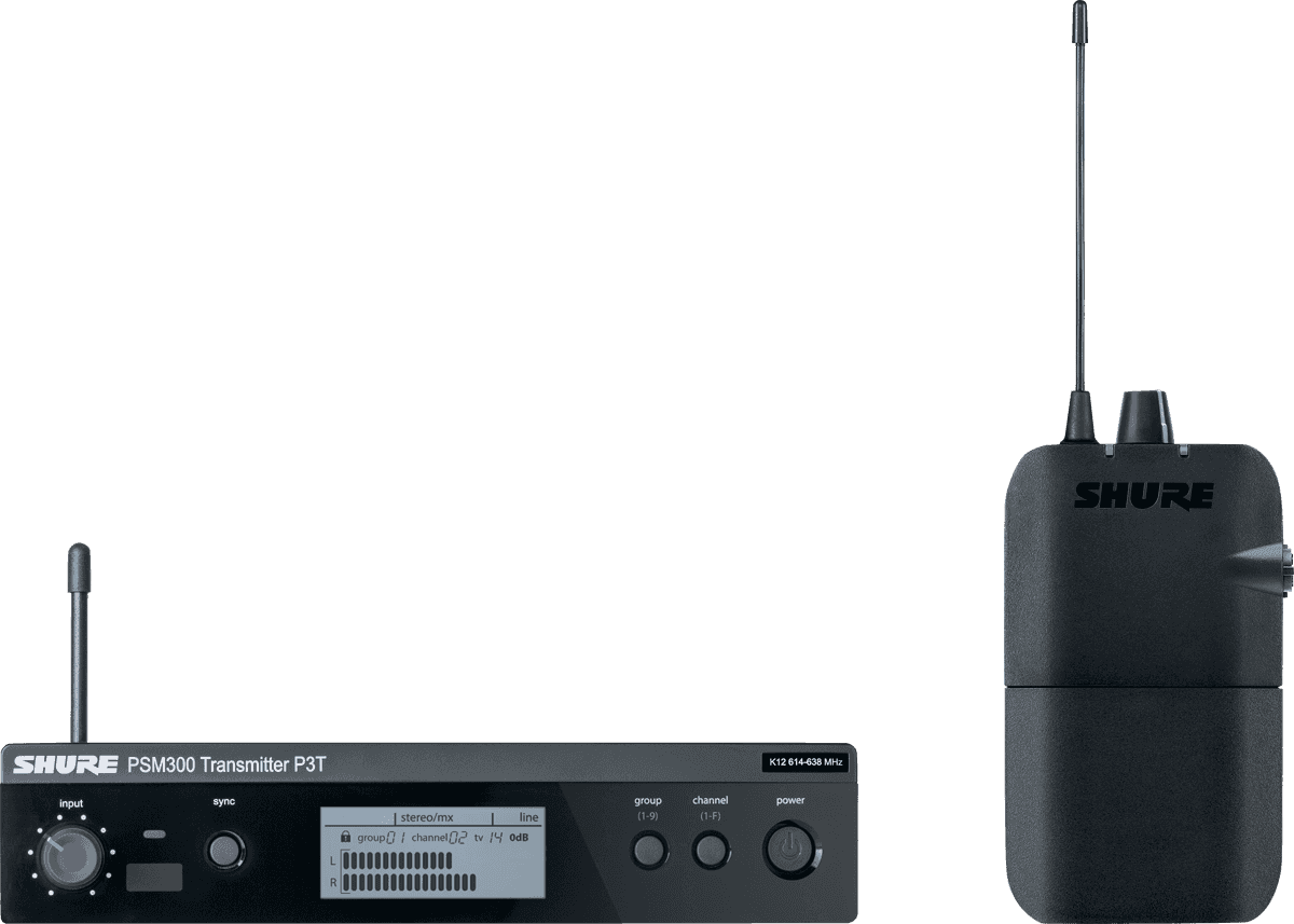 PSM 300 - PACK TRANSMITTER RECEIVER - K3E