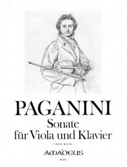 Paganini N. - Sonate - Alto & Piano