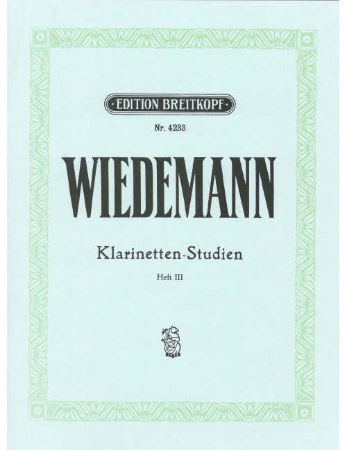 Wiedemann - KLARINETTEN-studien - Clarinette