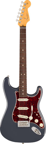 American Professional Classic Stratocaster RW Preto desbotado
