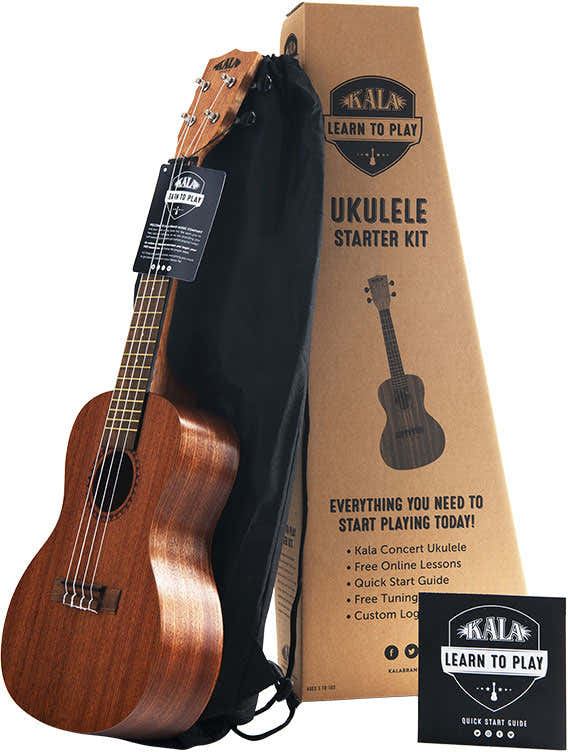 Kala-Ltp-C Learn To Play Concert de mogno
