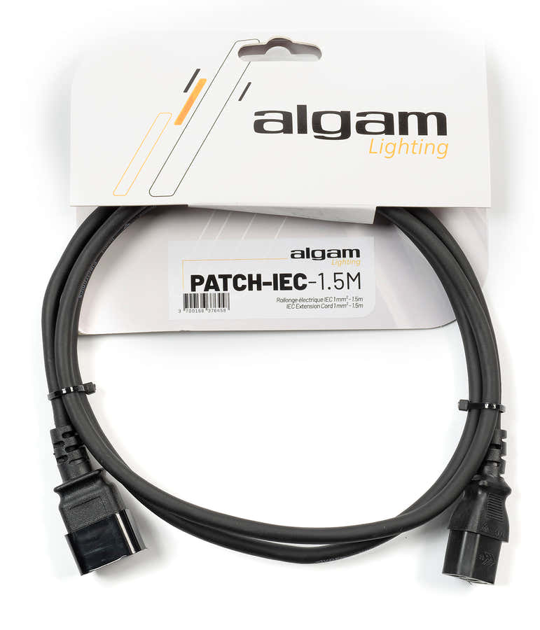 IEC power extension cable - 1.5M