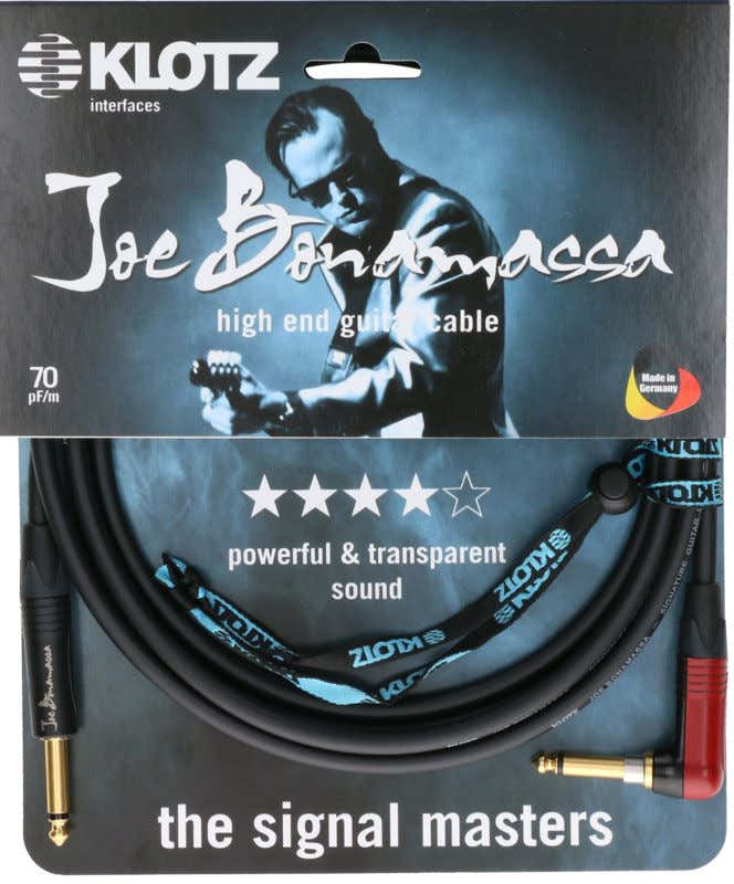 Joe Bonamassa Guitarra 6M Jack Mono - Silent Plug Angular,
