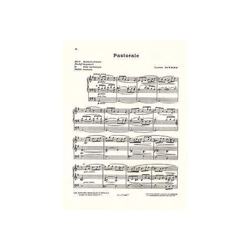 Niverd - Pastorale - Orgue