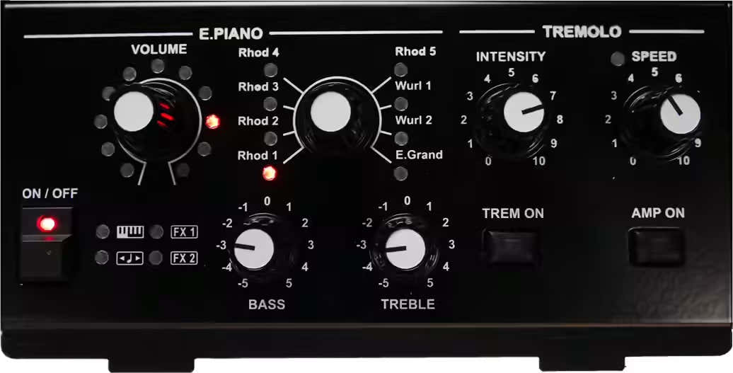 Módulo de piano elétrico