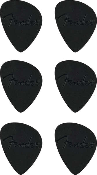 Fender Palhetas Offset pretas (6)