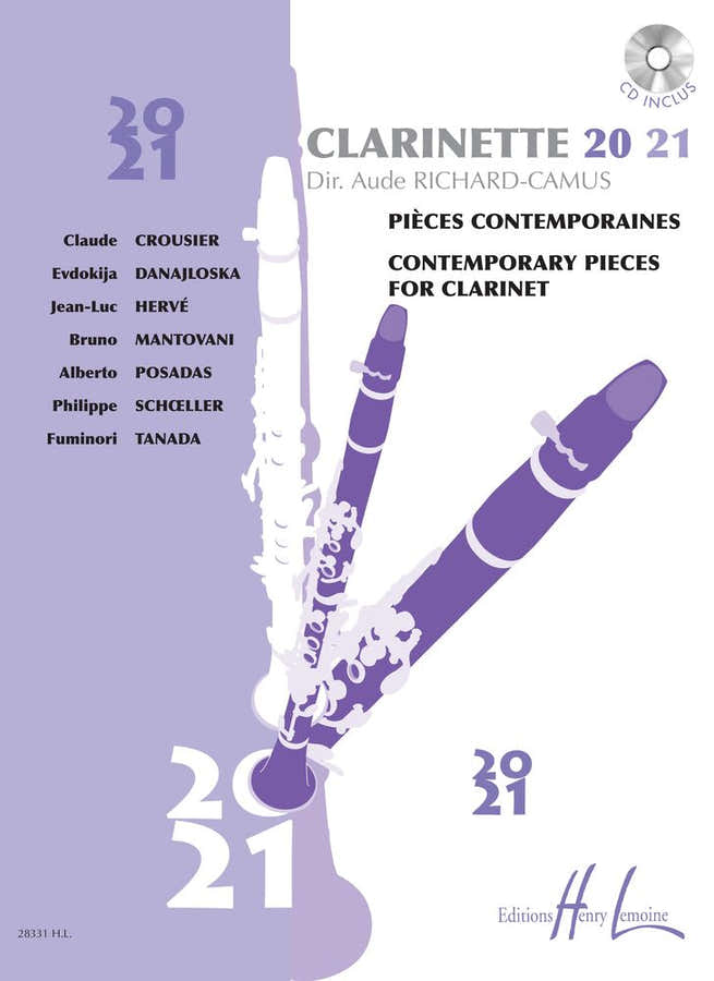 RICHARD-camus Aude - Clarinette 20-21 + CD