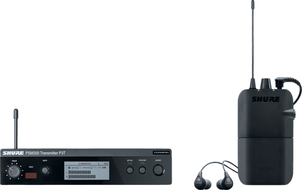 Shure PSM 300 - PACK WITH SE112 EARPHONES - L19