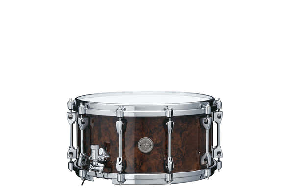 Tama STARPHONIC WALNUT 14"X7" SNARE DRUM GLOSS BLACK WALNUT BURL