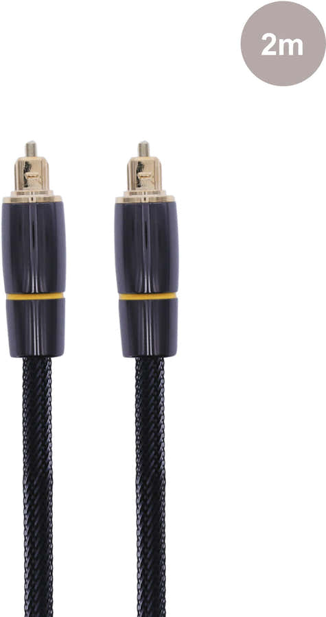 Cabos ópticos TOSLINK 2m