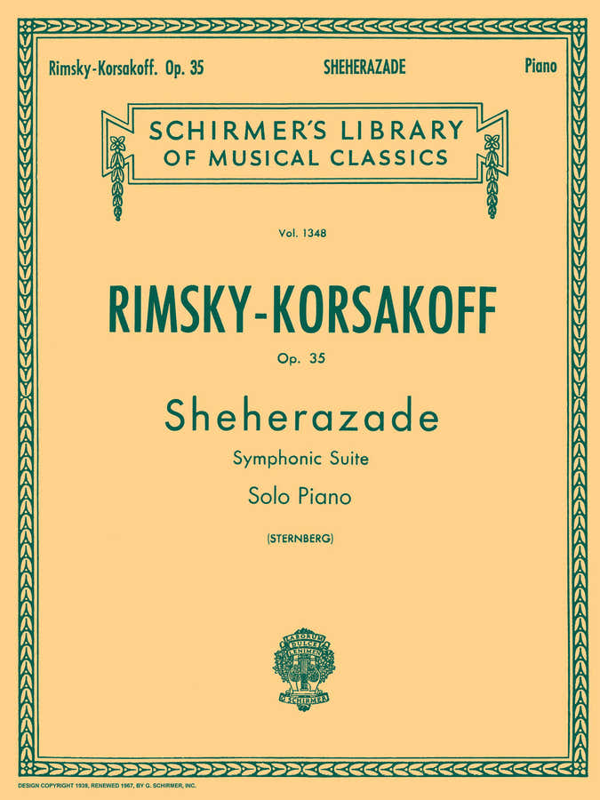 Sheherazade Op. 35 (Piano Reduction)