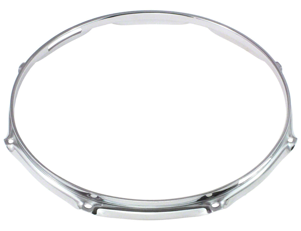 H23-12-8S - 12" 8 HOLES SNARE SIDE 2.3MM SUPER TRIPLE FLANGE DRUM HOOP
