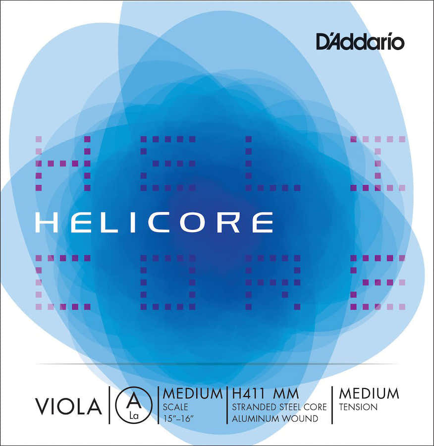 STRING ONLY (A) FOR VIOLA HELICORE "MEDIUM SCALE" TENSION MEDIUM