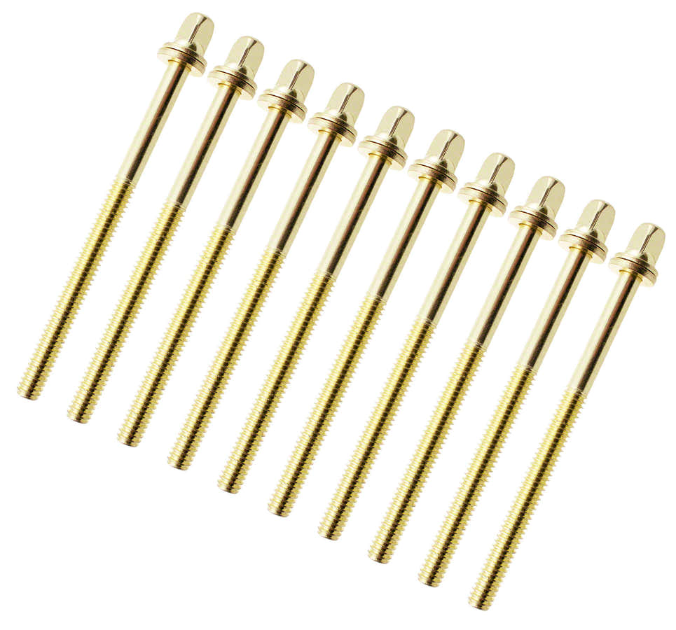 Tirante 75mm Dourado Com Anilha - Rosca 7/32" (X10)