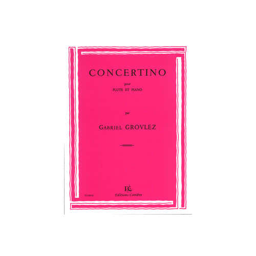 Grovlez - Concertino (Flauta e Piano) - Flauta e Piano