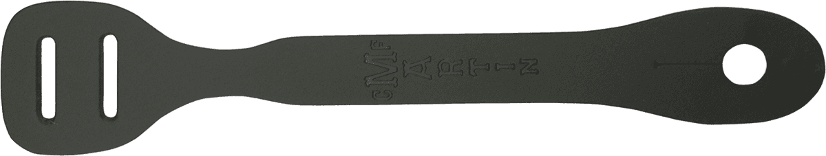 GUITAR STRAP EXTENSION LEATHER BLACK
