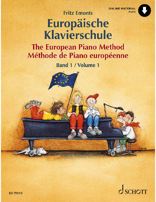 Méthode De Piano Européenne Vol. 1 - Piano